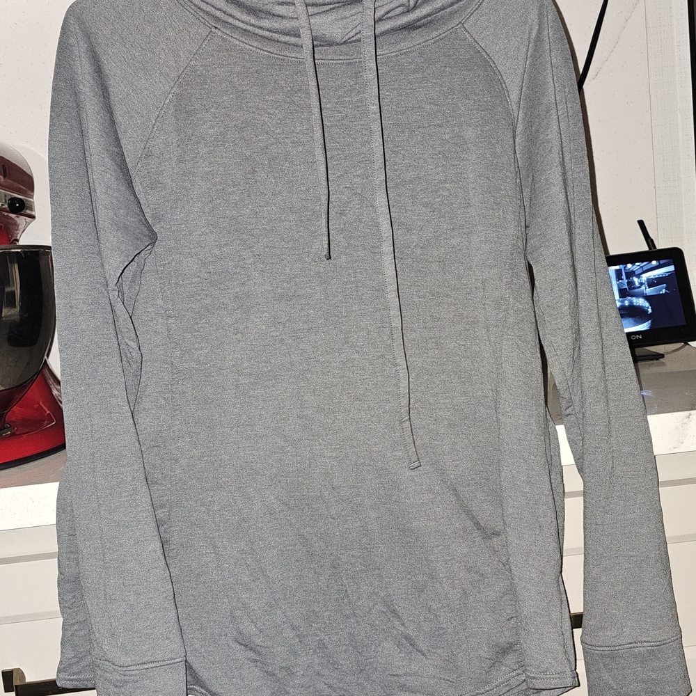 32 Degrees Gray Cowl Neck Sweater